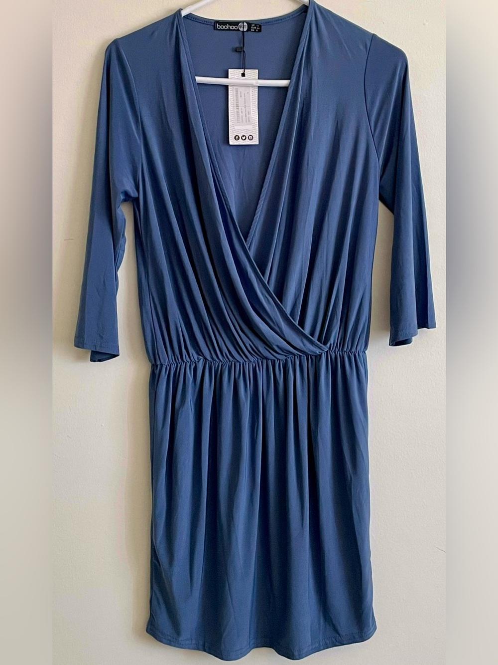 🛰️ NWT Boohoo Blue Mini Dress 🛰️